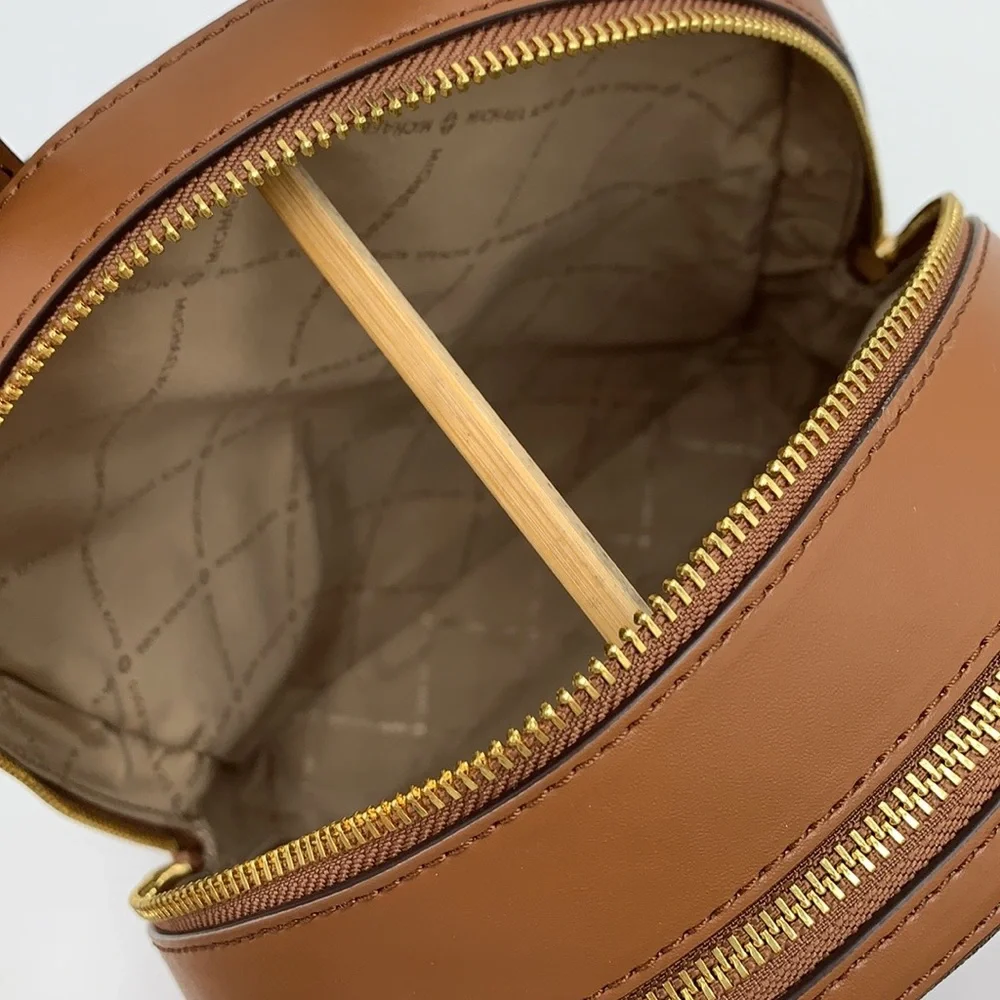 MICHAEL KORS JAYCEE MEDIUM BACKPACK BROWN SIGNATURE COLOR NWT - Picture 12 of 16